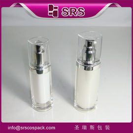 SRS 30 میلی لیتر 50 میلی لیتر شکل چشم آکریلیک خالی پلاستیکی لوشن آرایشی بطری برای مراقبت شخصی