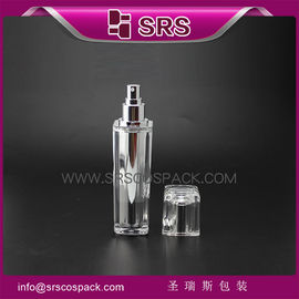 بطری لوشن شفاف L054 15ml 30ml 50ml بطری کرم پلاستیکی 100ml با پمپ