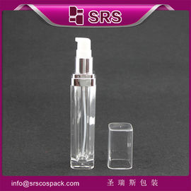 بطری صابون دست پلاستیکی شفاف 15ml 30ml 60ml 120ml