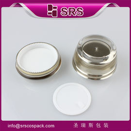 J035 ظرف 15g 30g 50g خالی از طلا برای کرم بدن