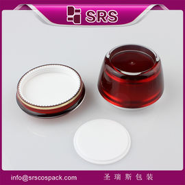 J035 15g 30g 50g ظرف کرم مراقبت از پوست شیشه پلاستیکی