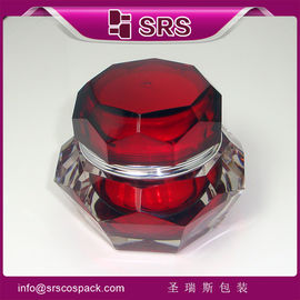 بطری آکریلیک الماس برای کرم مراقبت از پوست ،J061 بطری 50g