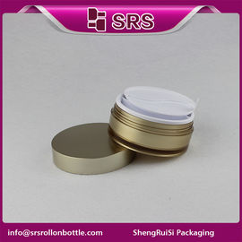 J027A تولید کننده قوطی های آرایشی با ماسک چشمی طلای خالی