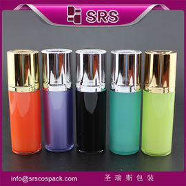 SRS عمده فروشی 15ml 30ml 50ml پلاستیکی مخزن لوشن آکریلیک آرایشی برای استفاده در مراقبت از پوست