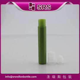 رنگ سبز 15ml رول پلاستیکی روی بطری برای مایع مراقبت از پوست