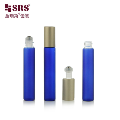 بطری عطر 8 میلی لیتر شفاف شیشه ای گرد