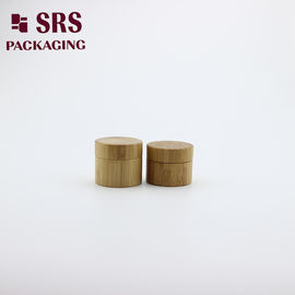 SRS 20g لوکس خالی کانتینر بامبو طبیعی با بطری داخلی PP