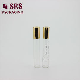 BLP-8ML گلوله رول شیشه ای عطر بطری خالی با کاپ آلومینیومی