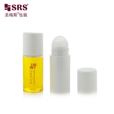 PET43 130ML 170ML گلوله پلاستیکی PET رول روی بطری برای استفاده از ژل ضد عطر
