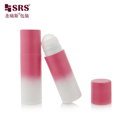 PET43 130ML 170ML ژل ضد عفونی کننده سرم PET رول روی بطری با نگهدارنده توپ سازگار با محیط زیست و قابل تنظیم