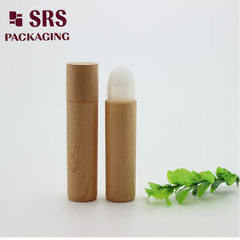 بطری پلاستیکی RPP-30ml با گلوله پلاستیکی و کاپ پلاستیکی با چاپ چوبی سفارشی روی بطری