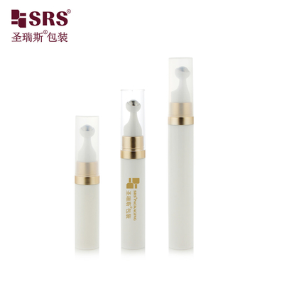A0035 7.5ml 10ml 15ml خلاء سفارشی شدن سرم چشم ژل ماساژ رولر بطری گلوله ای فولادی