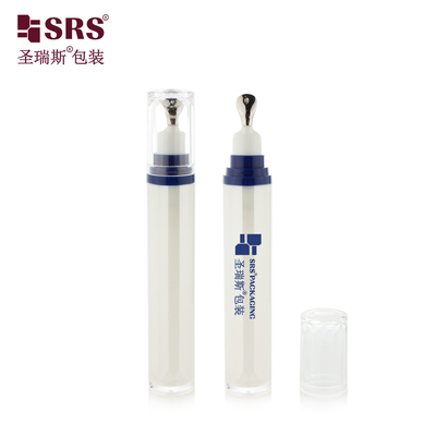 LR001-15ML کیفیت بالا بدون نشت آکریلیک سفارشی شدن سرم چشم بسته بندی آرایشی استفاده کننده فلزی