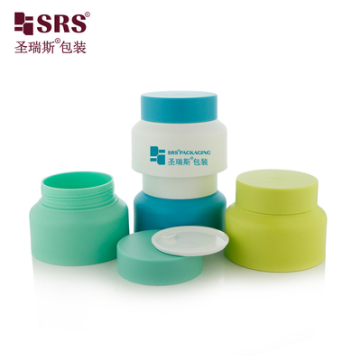 SRST-80g 100g PP PCR رنگ بازیافت شده تزئینات آرایشی کرم آرایشی ظرف بسته بندی