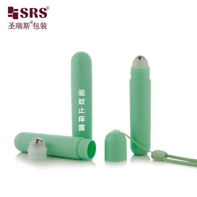RPPG 25ml دور PP PCR Eco Friendly رول روی بطری برای ضد عفونی کننده پاکت مراقبت از پوست خالی ماساژ با توپ فولادی