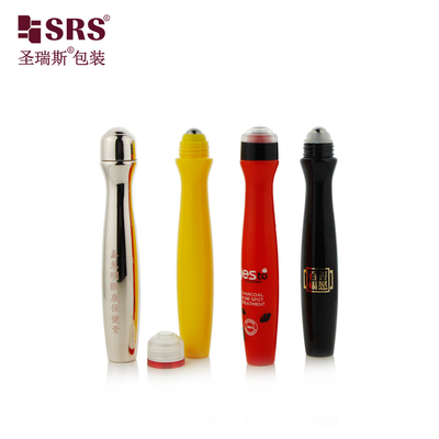 SRS8447-15ML تزریق و تنفس سفارشی رنگ شکل کمر درخشان PETG رول پلاستیکی روی بطری