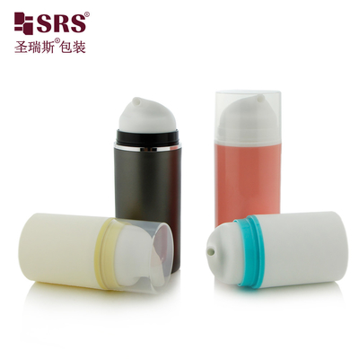 PA602 Snap On Type Round Glossy Matte Injection سفارشی سازی سرم مو ژل تازه کننده پلاستیکی Ailrss بطری بسته بندی شامپو