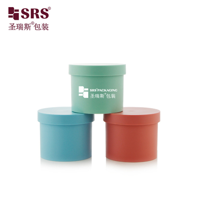 SRSG2 100g تزریق رنگ پلاستیکی یخ زده PP PCR محیط زیست دوستانه کرم بدن ظرف شیشه ای