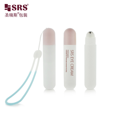 RPPG 25ml Cute Portable Pocket Size Plastic Roller Steel Ball Bottle سفارشی سازی سفر تزریق سفارشی رنگ بسته بندی پایان مات