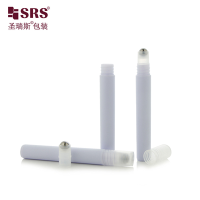 RPPH-10ML ((C) نگهدارنده بلند کلاه بلند پلاستیکی نازک PP PCR Applicator Roll-On Flask برای ضد خارش آب سرم مایع چشم