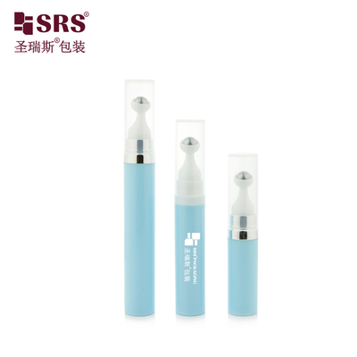 A0035 7.5ml 10ml 15ml بطری های رولر کرم چشم خلاء PP با کلاه فشار قفل محکم