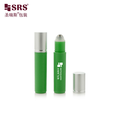 RPA-10ML نام تجاری خود را با بطری های سرم چشم PCR از پلاستیک متراکم درخشان PP افزایش دهید: رنگ سفارشی ، توپ استیل رول و عملکرد ماساژ