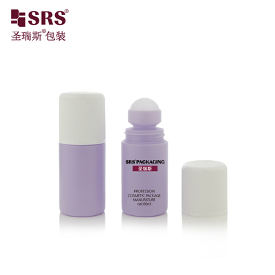 RPPC1-60ML دو طرفه ضدبچه کلاه پلاستیکی PP رول روی بطری ژل دئودورانت بسته بندی بازیافت شده