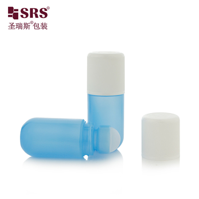RPPA1-50ML دیواره دوگانه CRC بچه مقاوم کلاه ضلع پلاستیکی PP فشار پیچ طراحی رول در بطری ضد عطر
