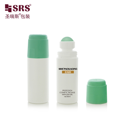 RPPDF-90ML سبک جدید رنگ سفارشی پلاستیکی گلوله رولر ضد عرق ضد عرق ضد عرق جوهر مو بطری ژل بدون نشت