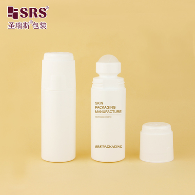 RPPDF-90ML شکل گرد پلاستیک ضد درد ژل رول روی بطری بال رولر بسته بندی اپلیکیشن