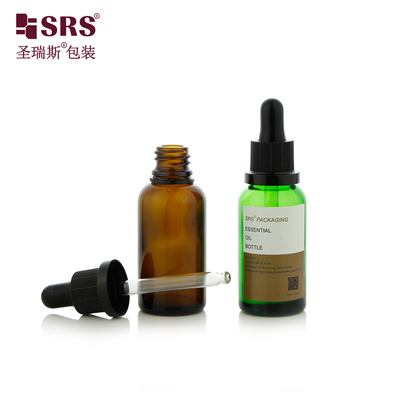 D011 TE کلاه قطره ای ضد دستکاری برای بطری شیشه ای روغن چشم بسته بندی سفارشی بسته بندی آرایشی