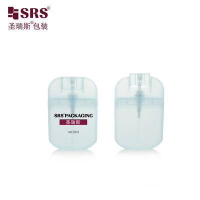 PWU006 تزریق نیمه شفاف آبی شکل کارت اسپری پمپ بطری مه نازک برای عطر