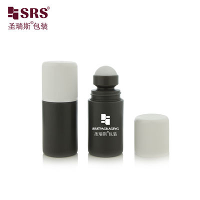 RPPC1-60ML عمده فروشی سفارشی بطری دئودورانت رول آن مات براق رنگی با درپوش مقاوم در برابر کودک
