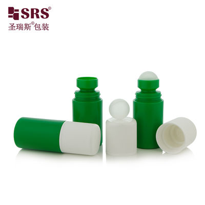RPPC1-60ML ضد خارش ژل ماساژ بطری بال رولر چاپ لوگو CRC بدون نشت بسته بندی سبز