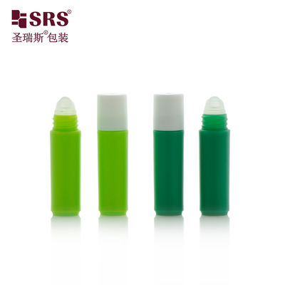 SRS بسته بندی عمده فروشی 2ml رول پلاستیکی سرپوش پیچ در بطری با توپ فلزی برای نمونه