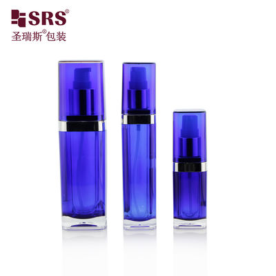 بطری صابون دست پلاستیکی شفاف 15ml 30ml 60ml 120ml