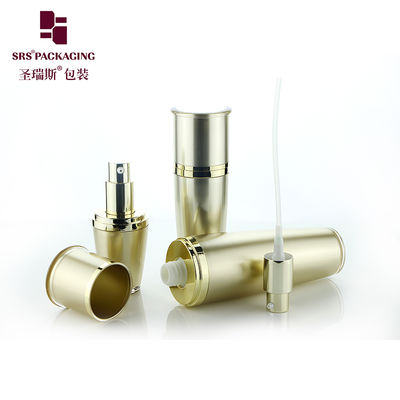 L036 شکل طبل 15ml 30ml 50ml 80ml 120ml بطری آکریلیک آرایشی