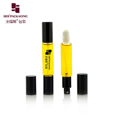 BLPD 10ML پمپ اسپری بال رولر دو طرفه بطری شیشه ای برای عطر بدون نشت