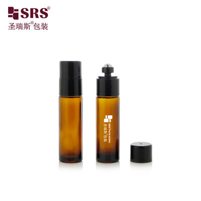 BLPB 15ML لوکس طراحی جدید شیشه رول روی بطری با سوئیچ برای روغن ضروری بدون نشت