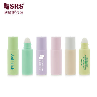 Custom Logo 20ml PET Cosmetic Roll On Bottle Portable Travel Size for Anti Itch Refreshing Liquid