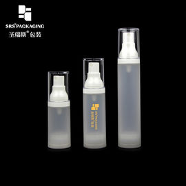 15ml 30ml 50ml اسپری پلاستیکی الکل خالی بطری های پمپ بدون هوا