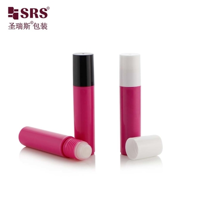 1/3 OZ استوک رنگ سفید پلاستیکی PP ضد خارش بطری گلوله ای 10 میلی لیتر