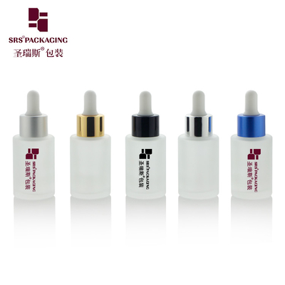 1 اونس عطر خالی شیشه عطر گلابی آبی سبز بنفش رنگ سفارشی بطری قطره ای روغن ضروری 30 میلی لیتر