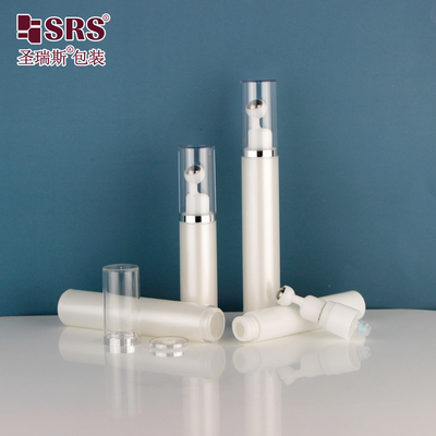 10ml 15ml Acrylic Airless Double Wall Cosmetic Eye Cream Press Roll On Bottle بهترین انتخاب