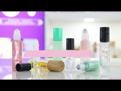 BLPM سفارشی 10 میلی لیتر شیشه شفاف و ضخیم روی بطری برای روغن ضروری عطر