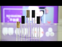 BLP17 15ml با قطر 17mm بطری شیشه ای گل رز طلا با توپ طلایی واقعی و کاپ آلومینیومی