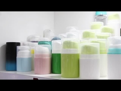 سری PA60 تزریق رنگارنگ پلاستیک سفارشی لوازم آرایشی سرم پمپ خلاء PP بطری بدون هوا