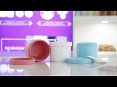 SRSG2 100g خالی سفارشی رنگ شیشه کرم پلاستیکی PP PCR