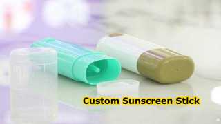 ساعت: ویترین ظرف شیشه ای ضد آفتاب پلاستیکی براق رنگی سفارشی تزریقی 40 میلی لیتری D041