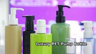 بطری لوسیون PET ببینید چرا کرم تسکین دهنده رنگ صورت لوکس را انتخاب کنید پمپ پلاستیکی PET